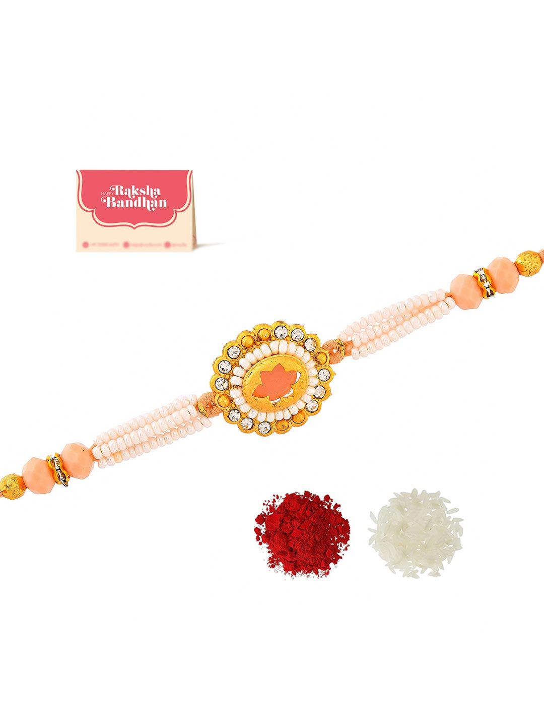 Voylla Men Kundan Rakhi