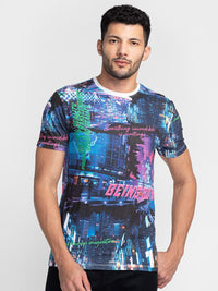 Being Human Graphic Printed Cotton T-Shirt