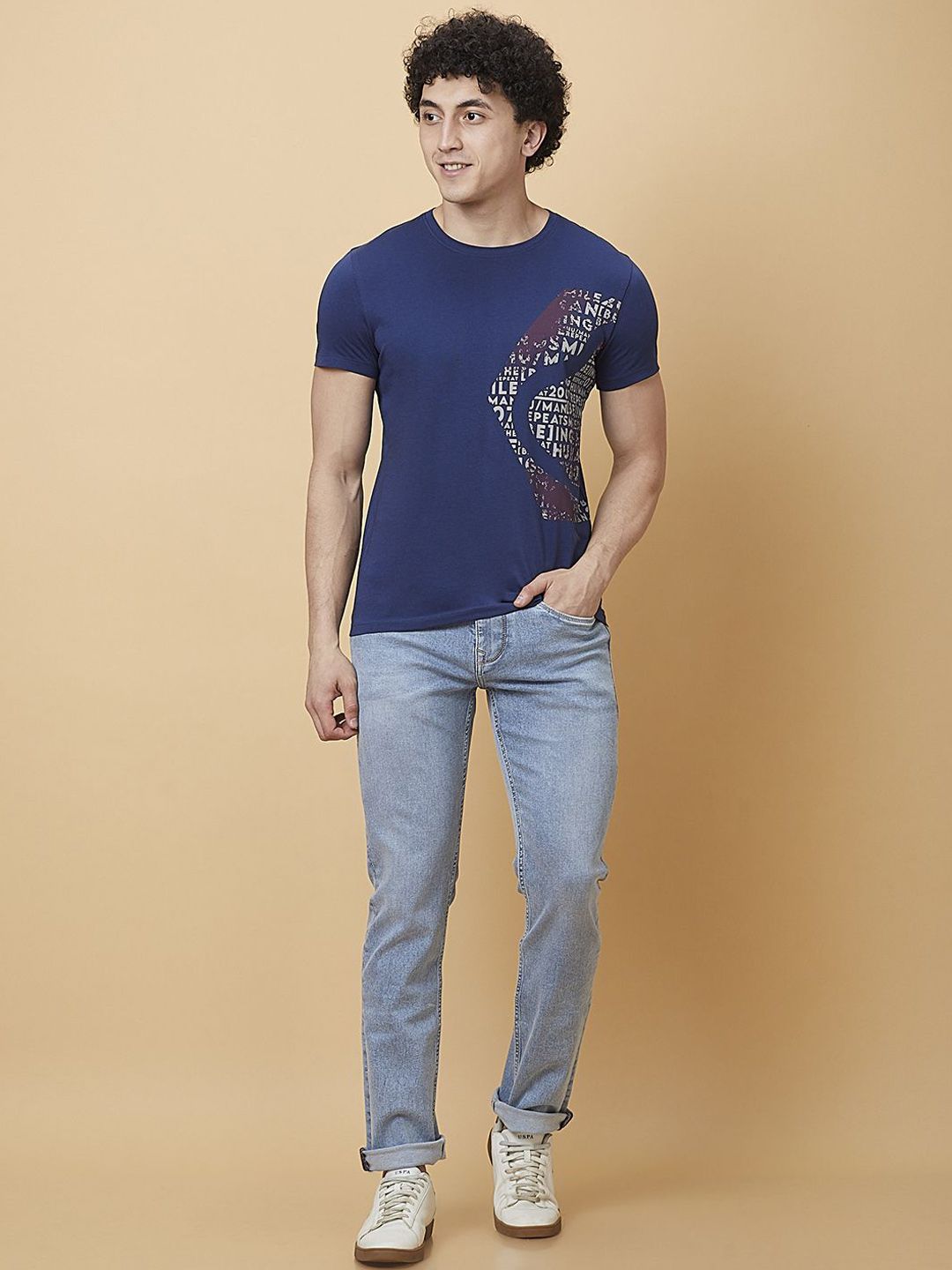 Being Human Men Light Fade Jeans