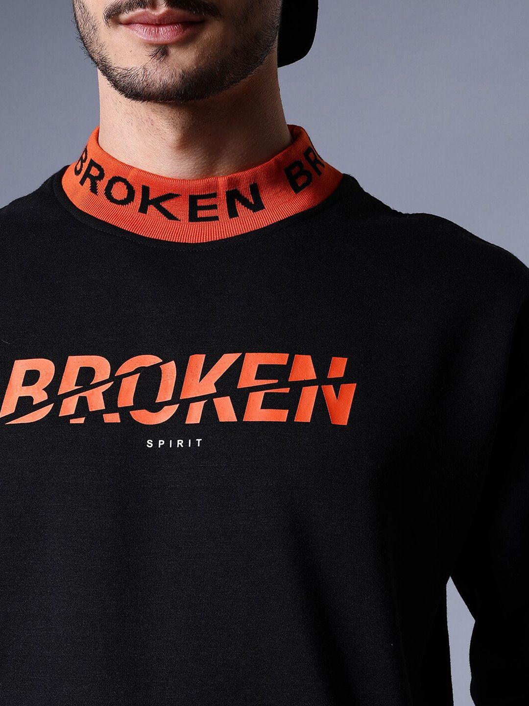 The Indian Garage Co Typography Printed Pullover Sweatshirt