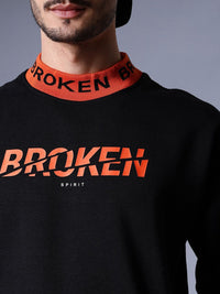 The Indian Garage Co Typography Printed Pullover Sweatshirt