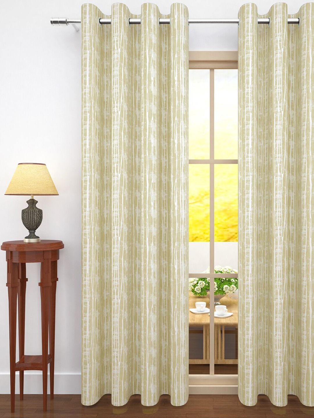 Story@Home Jacquard 400 GSM 7 feet 1 U Door Curtain