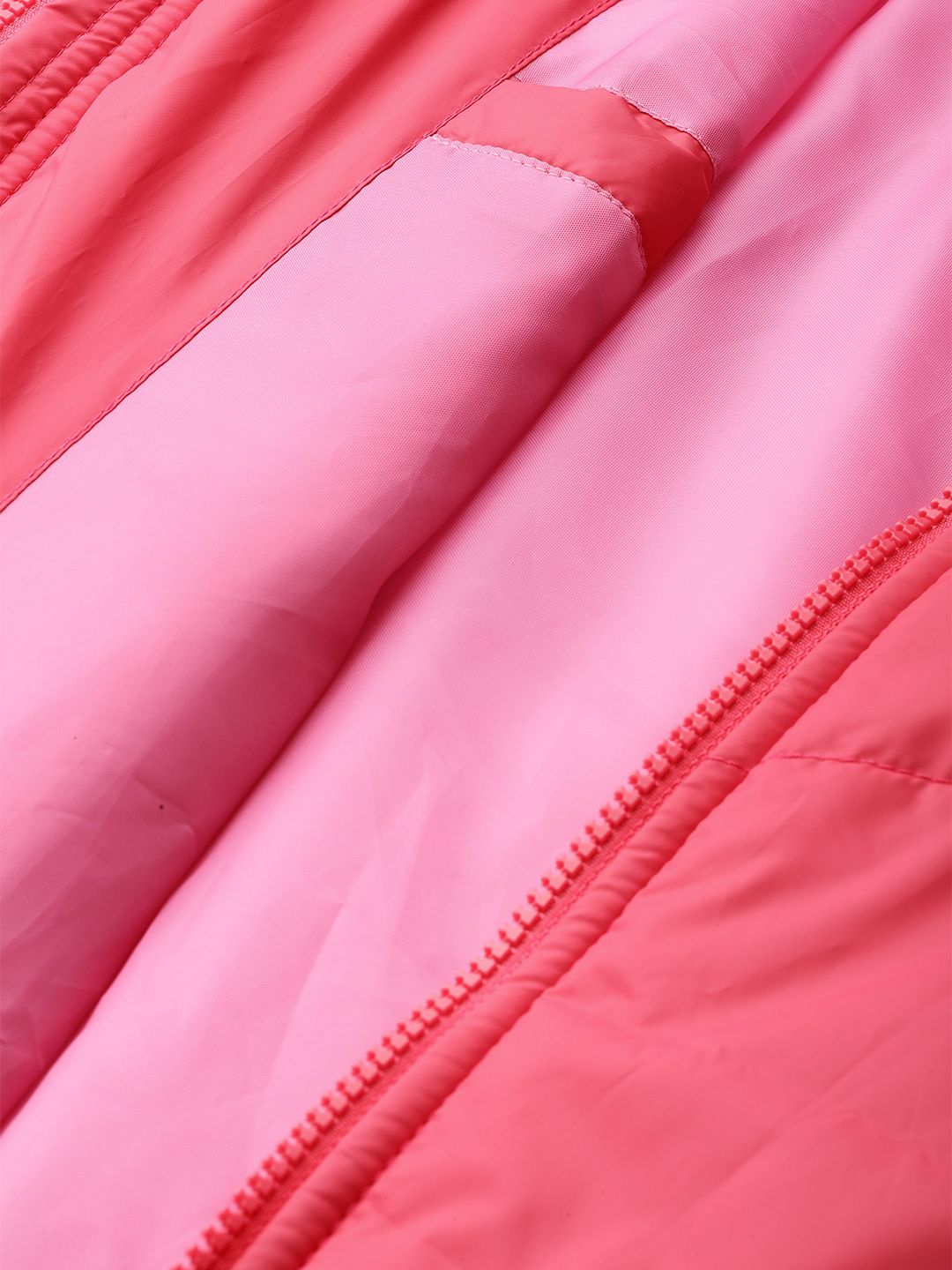 DressBerry Solid Faux Fur Trim Longline Parka Jacket