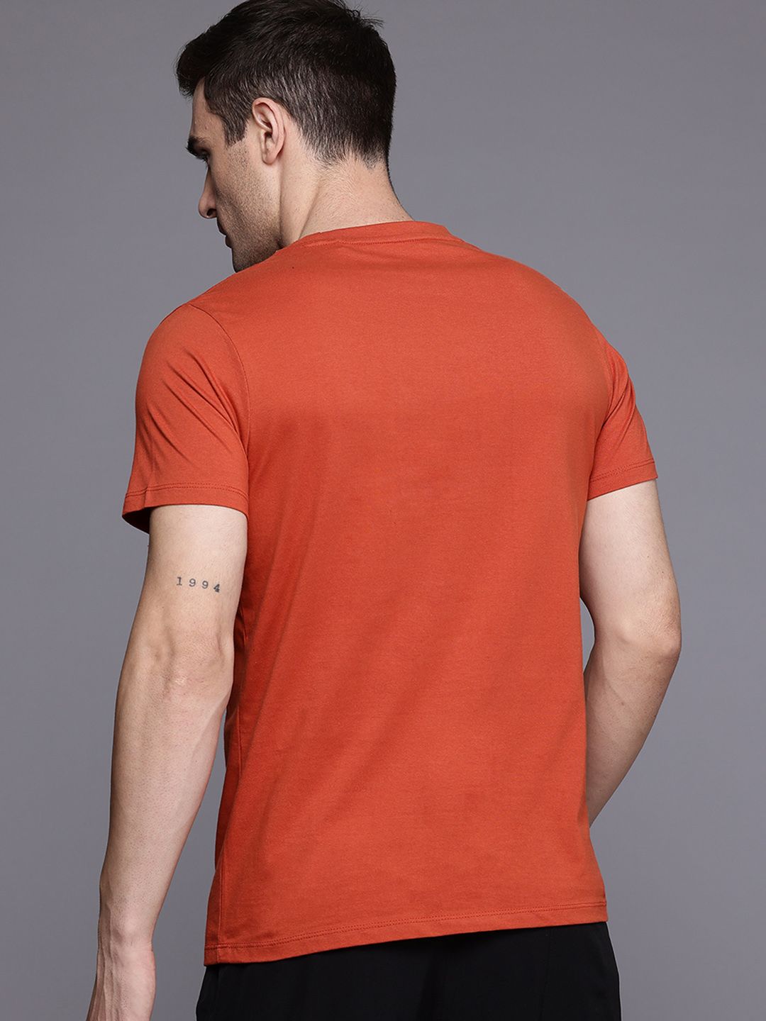 HRX by Hrithik Roshan Typography Print Pure Cotton Outdoor Tshirt
