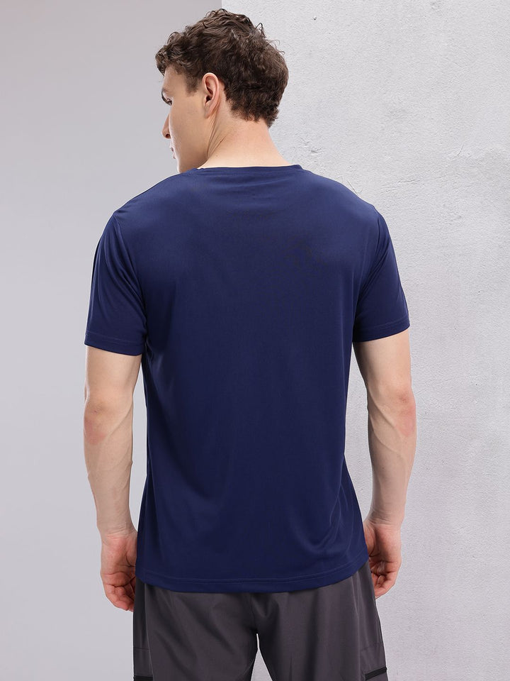 HRX by Hrithik Roshan Typography Print Rapid-Dry Running T-shirt