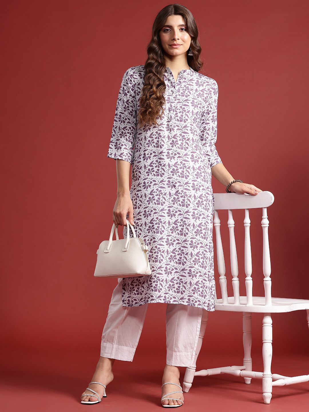 Anouk Floral Printed Kurta