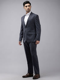 Park Avenue Checked 2 Piece Formal Suit