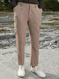 Campus Sutra Men Comfort Loose Fit Cargos Trousers