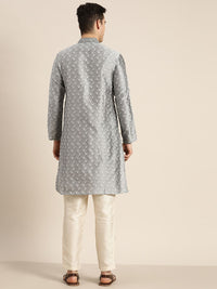 SOJANYA Paisley Silk Cotton Kurta