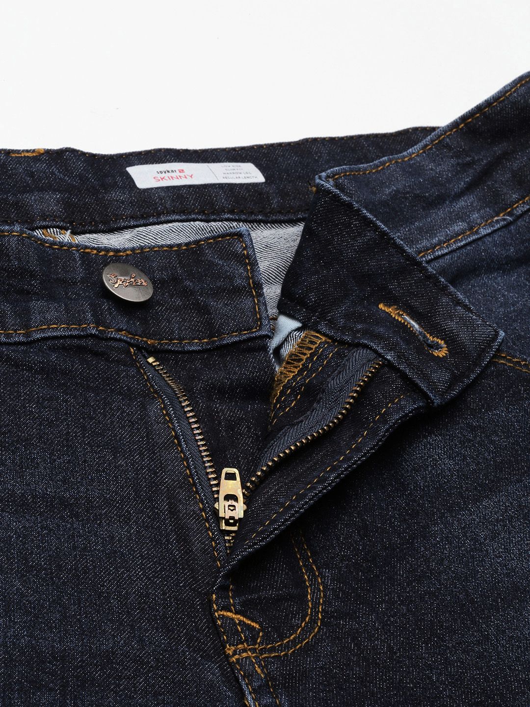 SPYKAR Men Slim Fit Low-Rise Light Fade Stretchable Jeans