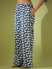 SANSKRUTIHOMES Conversational Printed Pure Cotton Night suit