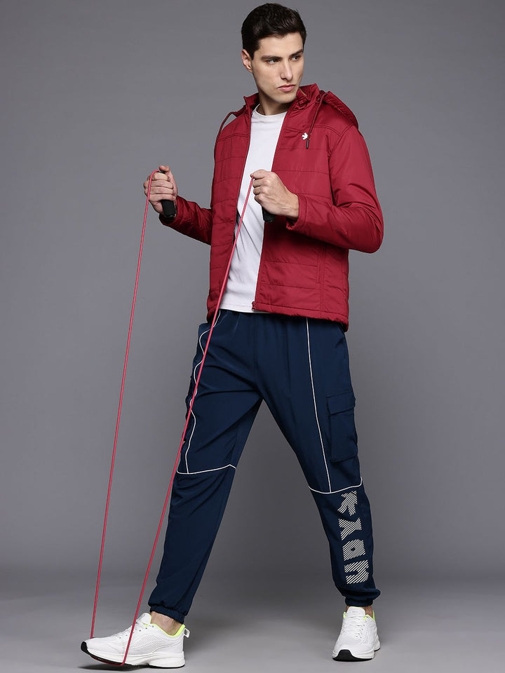 HRX by Hrithik Roshan Men Rapid-Dry Cargo Style Training Joggers