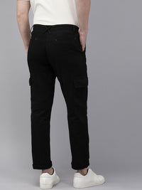 SPYKAR Men Regular Fit Pure Cotton Cargos Style Chinos