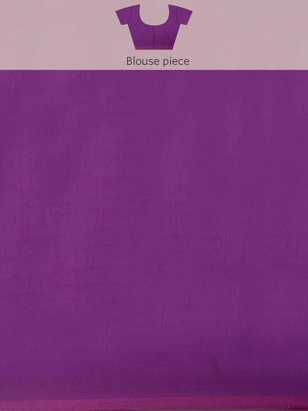 Saree mall Purple Ethnic Motifs Zari Silk Blend Banarasi Sarees