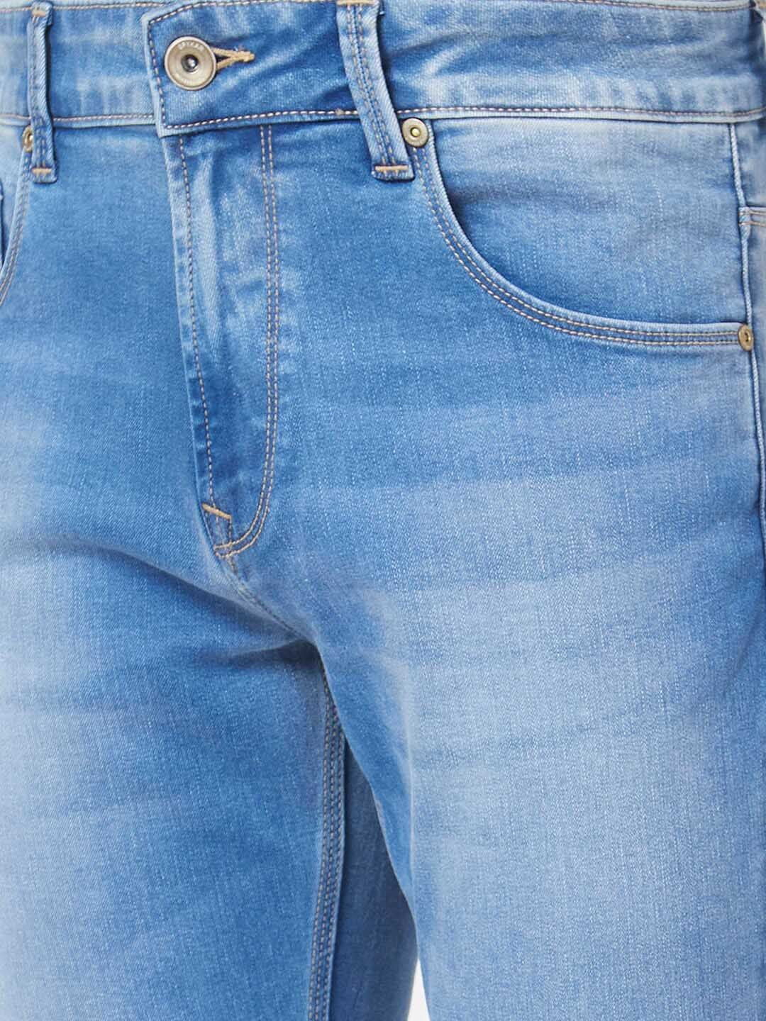 SPYKAR Men Rafter Relaxed Fit Heavy Fade Stretchable Jeans