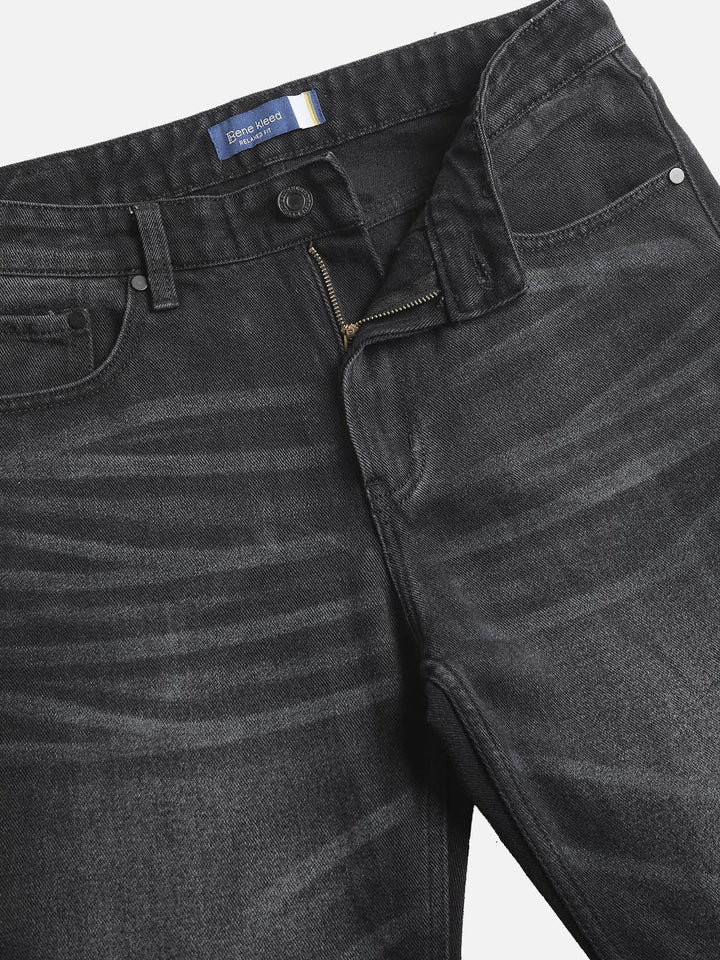 Bene Kleed Men Relaxed Fit Heavy Fade Jeans