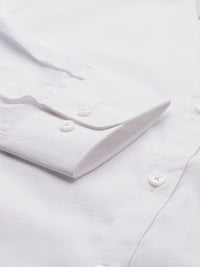 Park Avenue Self Design Micro Ditsy Slim Fit Formal Shirt