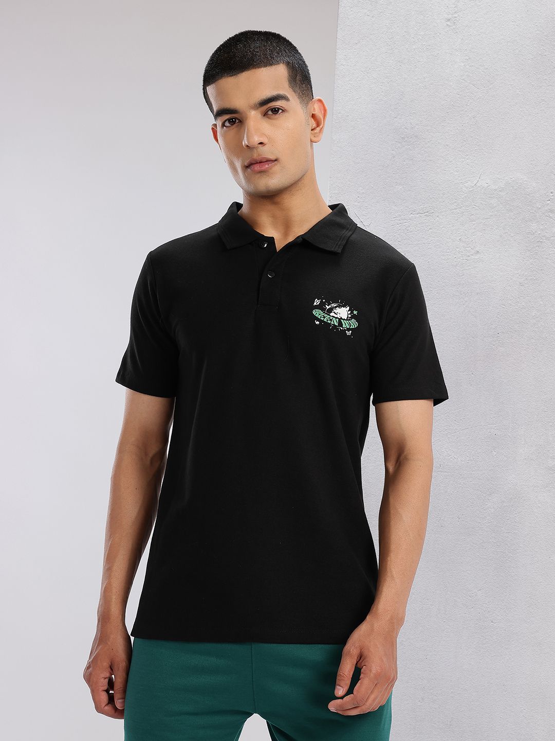 HRX by Hrithik Roshan Polo Collar Lifestyle T-shirt