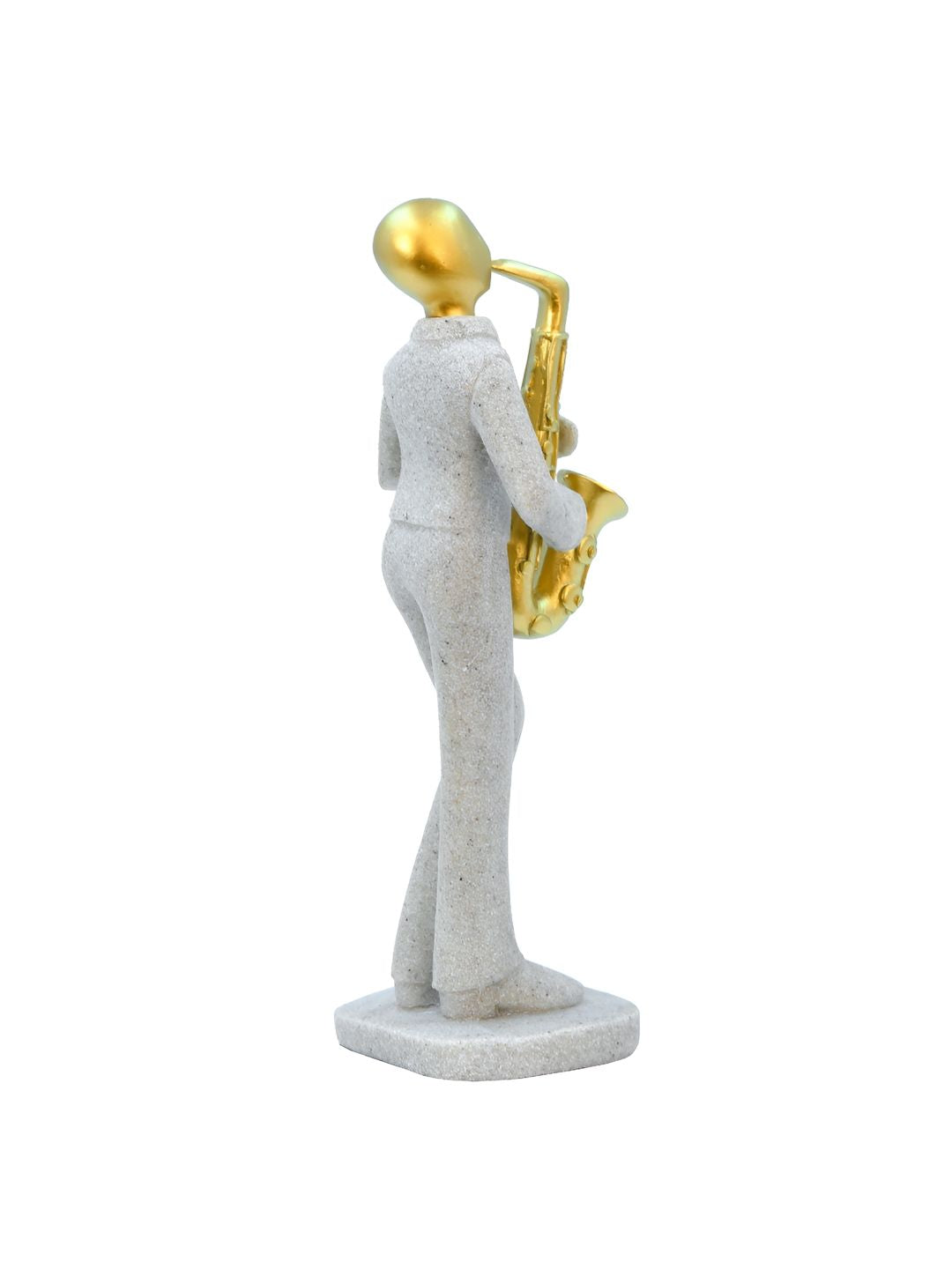 Cortina Sandstone Golden Musical Instruement Statue for Home Decor