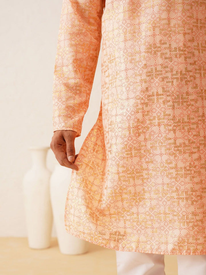 SOJANYA Printed Regular Pure Cotton Kurta with Churidar