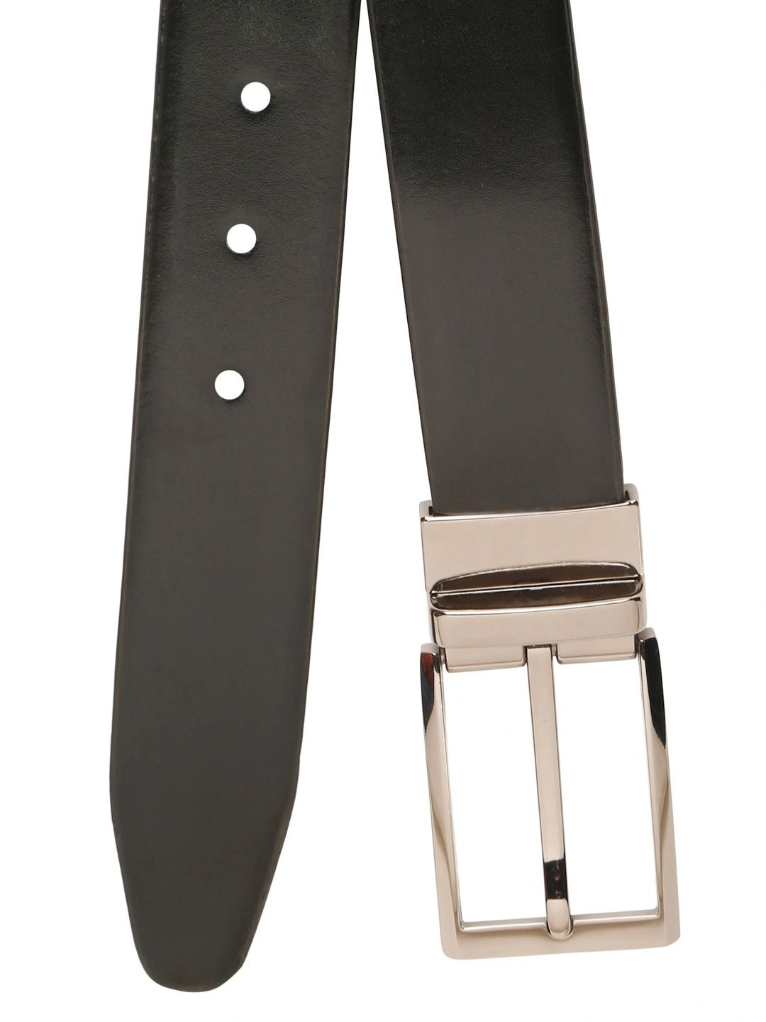 Teakwood Leathers Men Leather Reversible Formal Belt