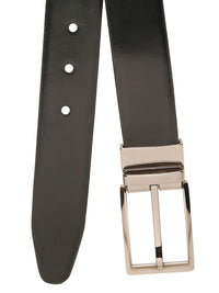 Teakwood Leathers Men Leather Reversible Formal Belt