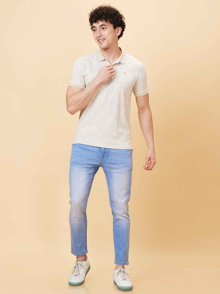 Being Human Polo Collar Short Sleeves T-shirt