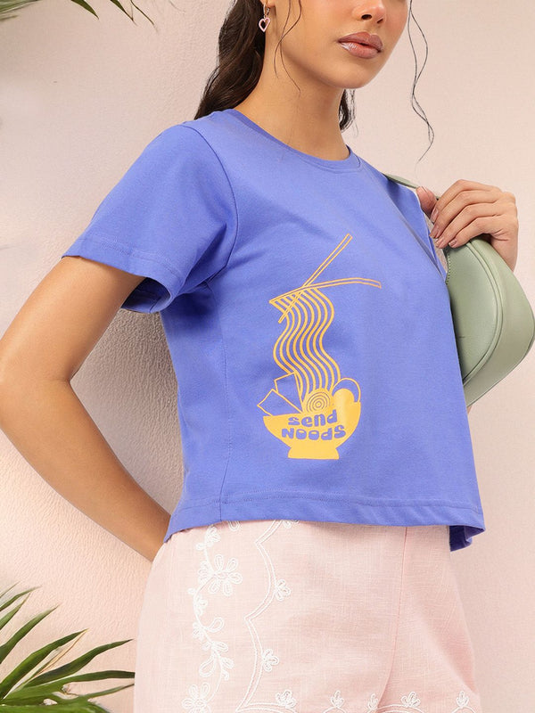 DressBerry Chill Mode Printed T-shirt