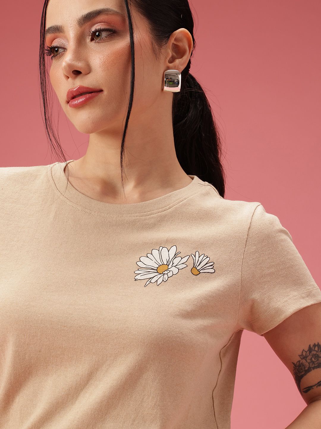 DressBerry Floral Printed T-shirt