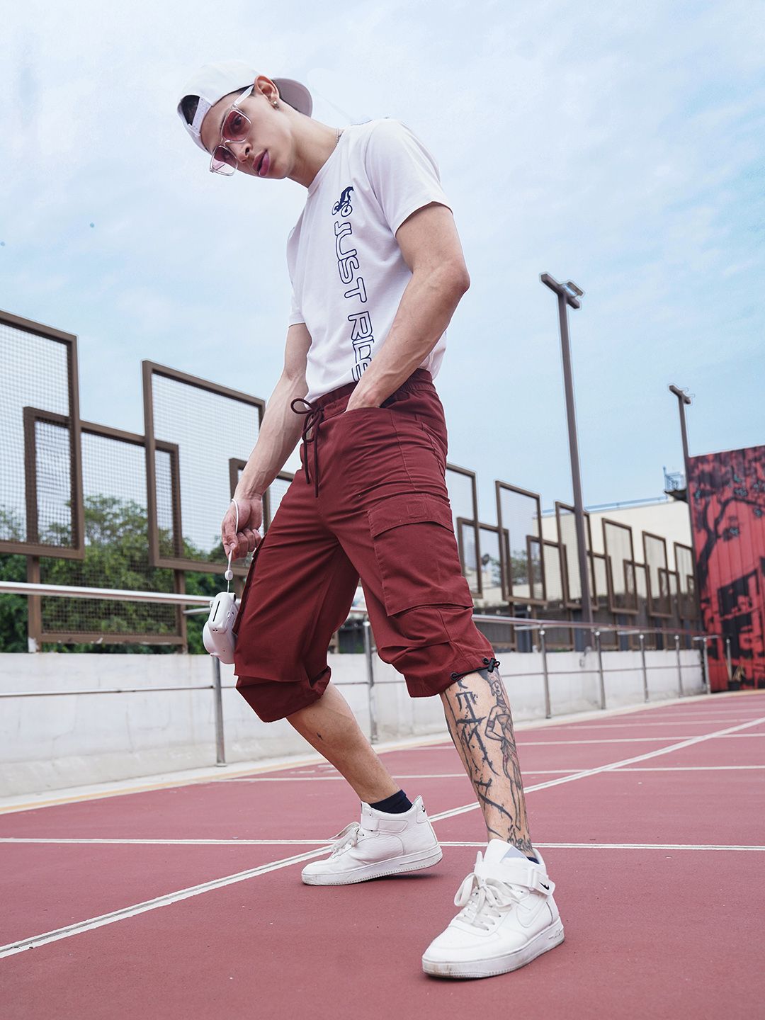 The Indian Garage Co Men Cargo Shorts