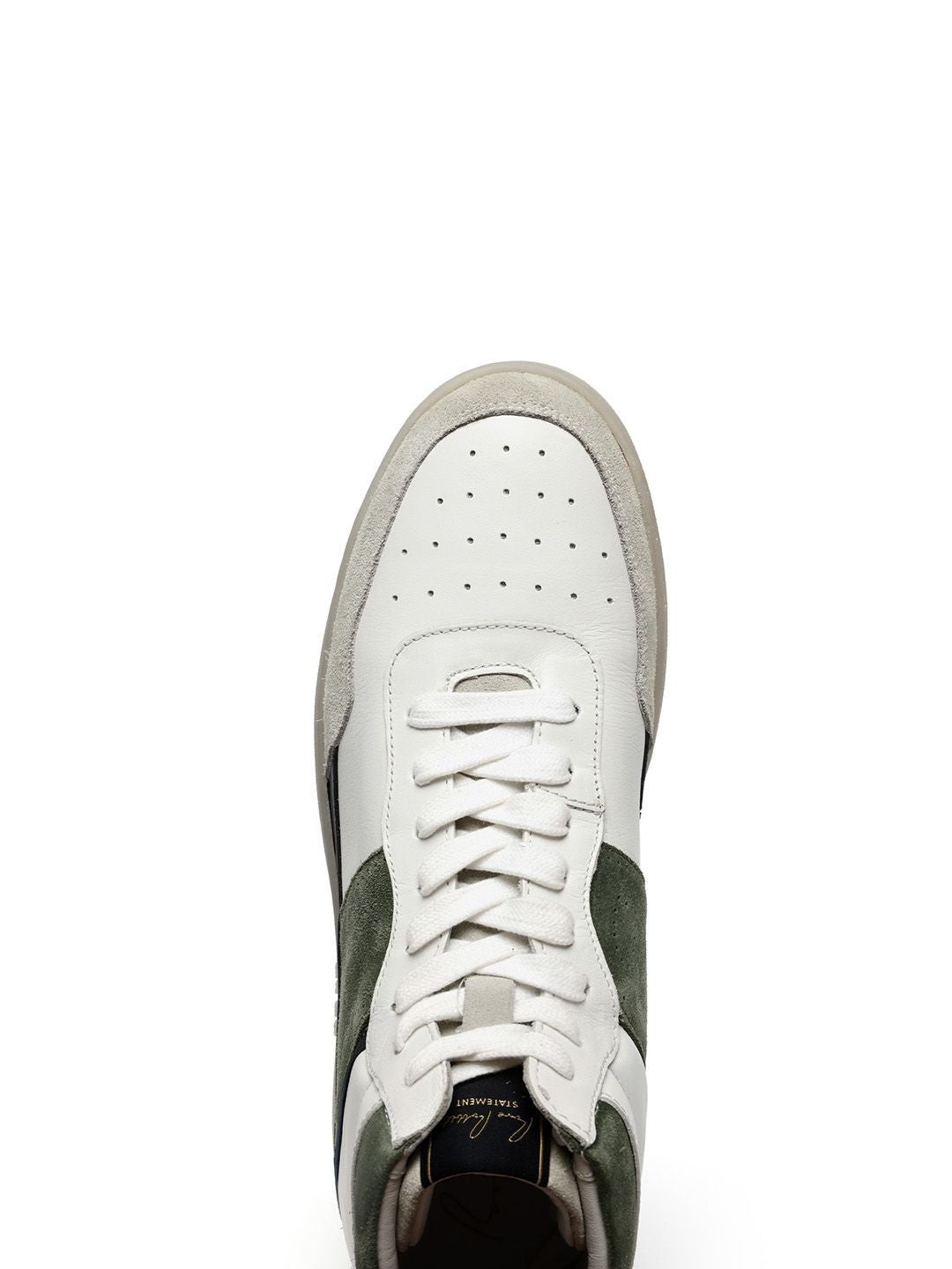 RARE RABBIT Men Horizon Colourblocked Leather Sneakers