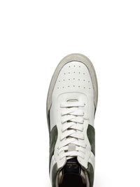 RARE RABBIT Men Horizon Colourblocked Leather Sneakers