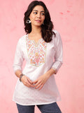Anouk Women Thread Work Kurta