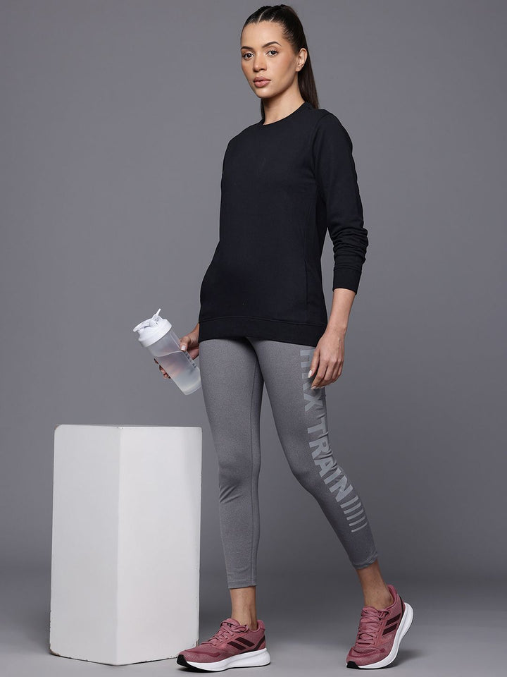 HRX by Hrithik Roshan Solid Sweatshirt