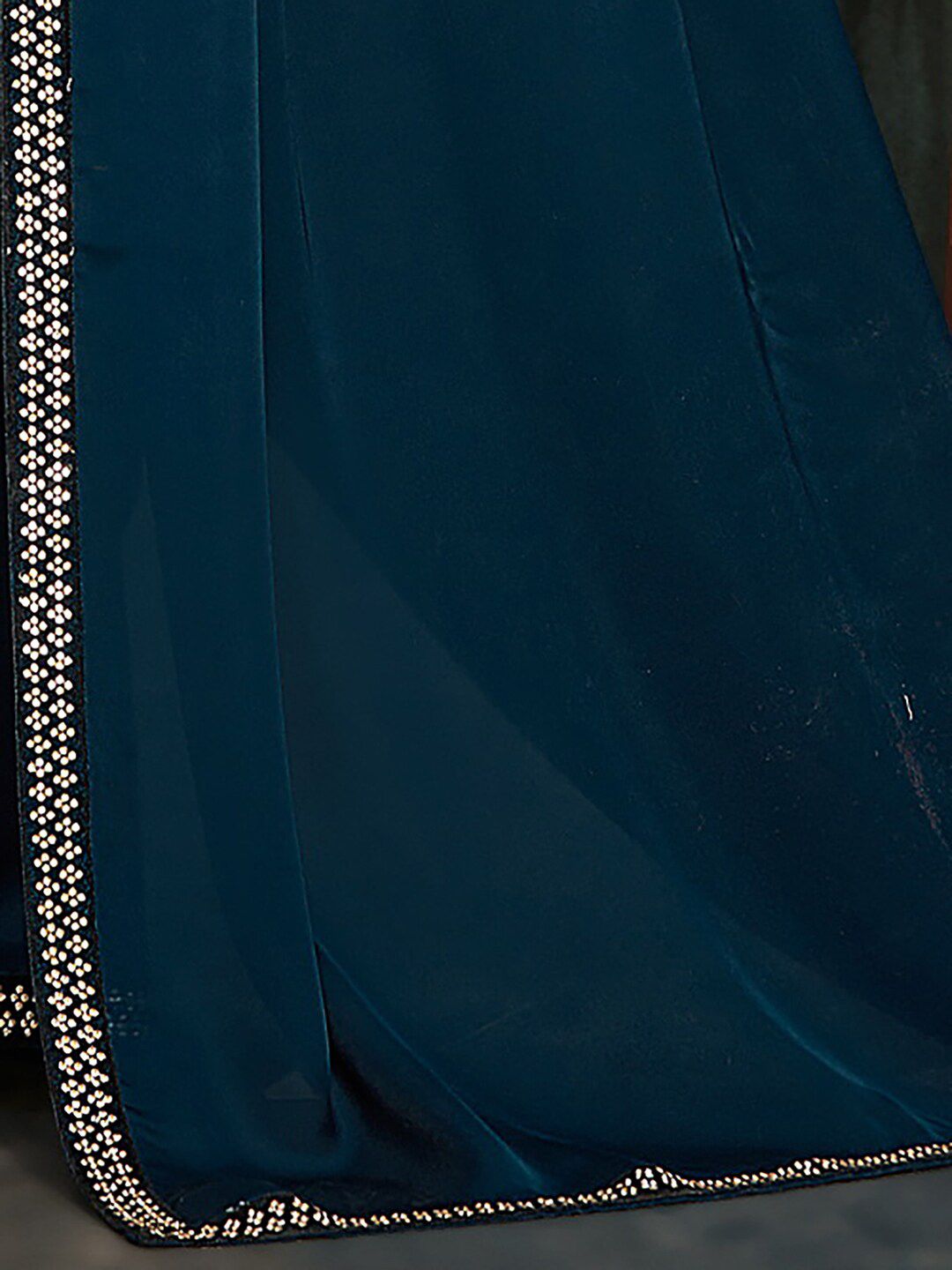Saree mall Embellished Border Poly Chiffon Sarees