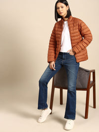 all about you Women Splid Puffer Jacket