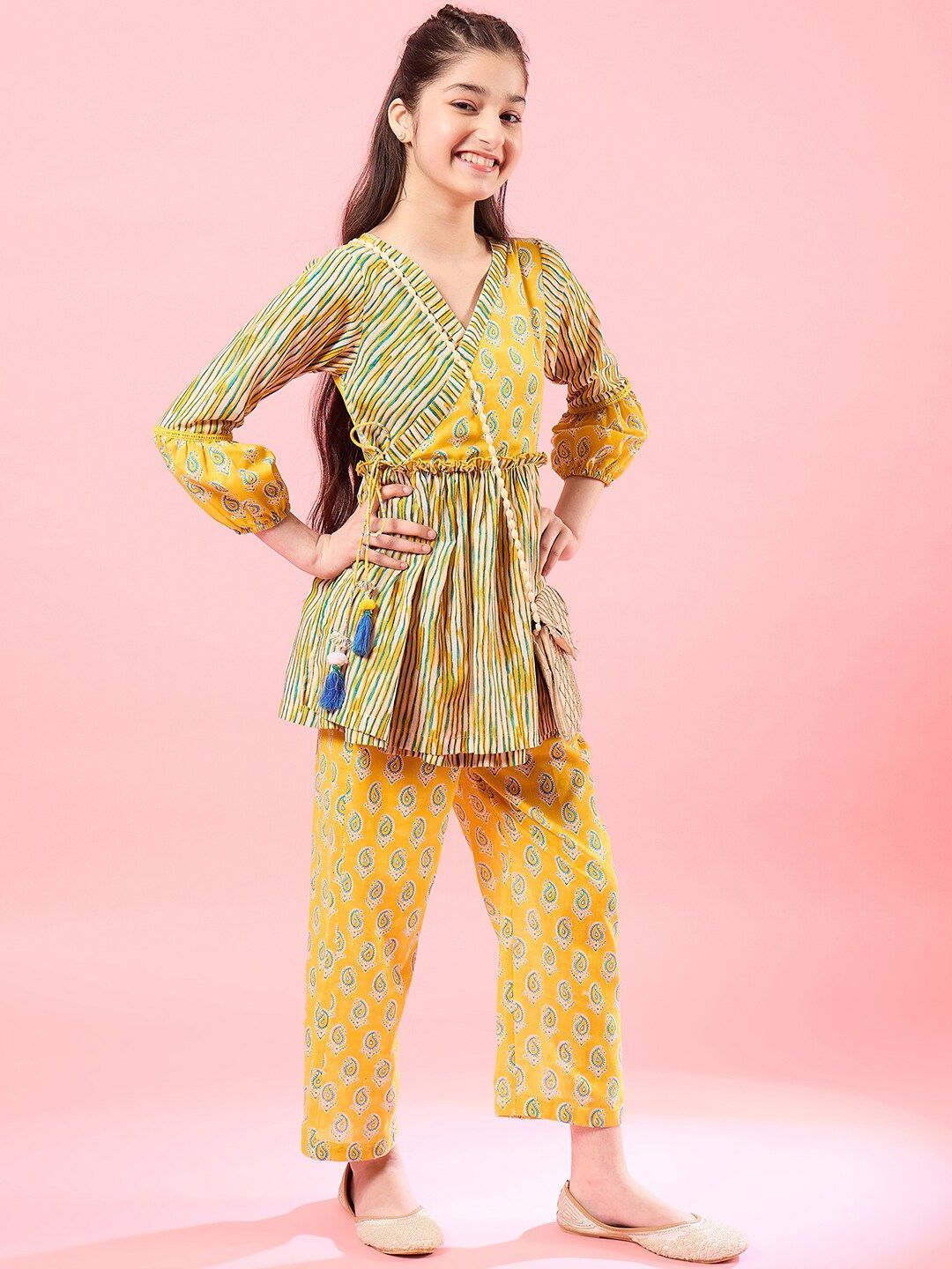 pspeaches Girls Checked Pyjamas