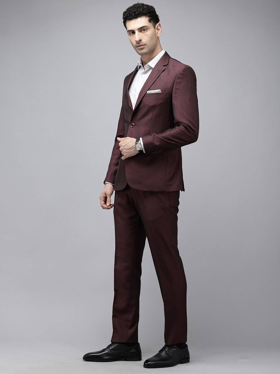 Park Avenue Super Slim Fit Party Wear Blazer & Trouser