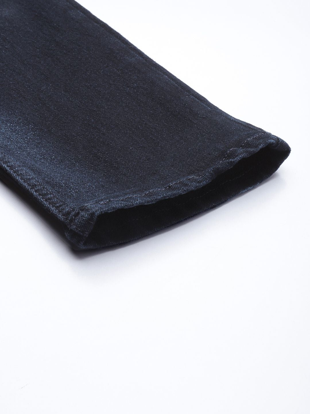 The Indian Garage Co Men Slim Fit Mildly Distressed Stretchable Jeans