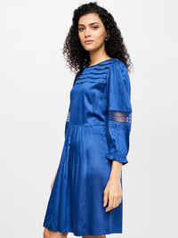 AND Women Blue A-Line Dress