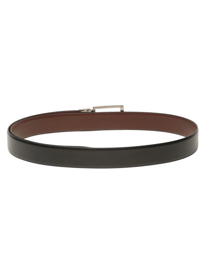Teakwood Leathers Men Leather Reversible Formal Belt