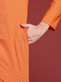 Anouk Chevron Printed Kurta