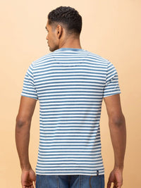 Being Human Men Striped Pockets T-shirt