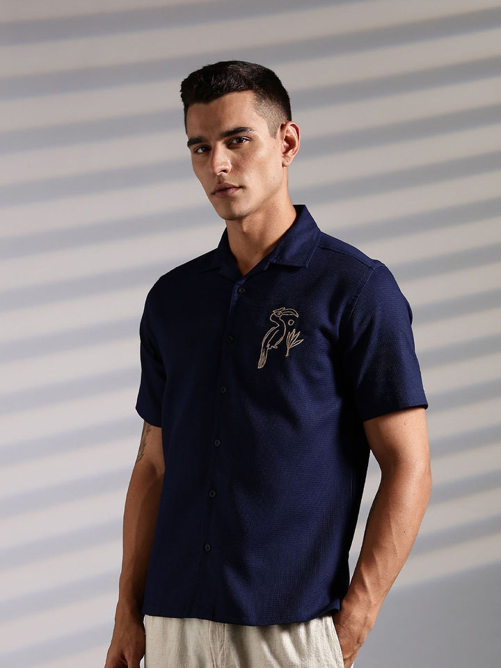 Baju Katun Kolar Cuba Eszett Golden Bird