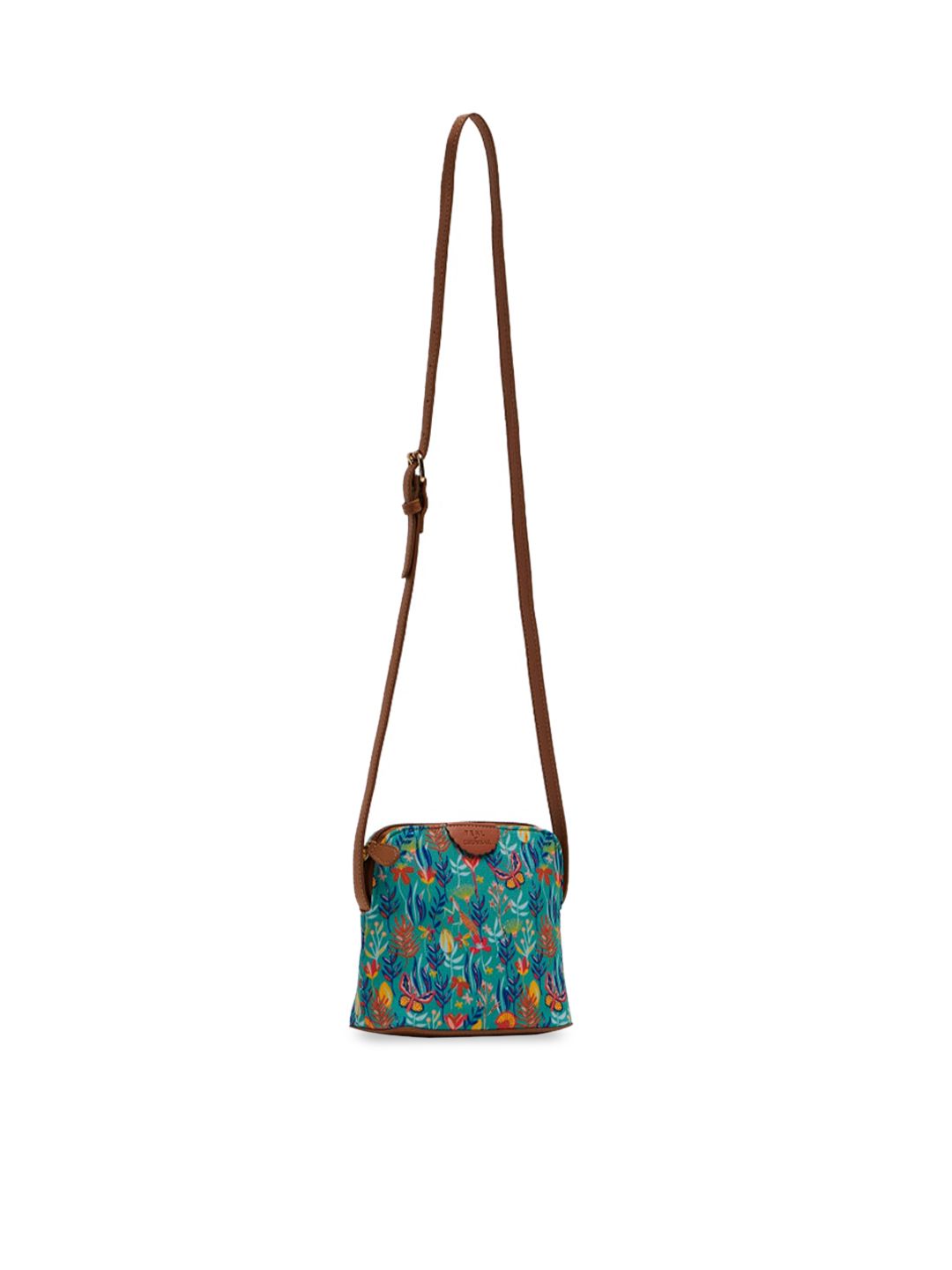 TEAL BY CHUMBAK Women Floral Printed Sling Bag