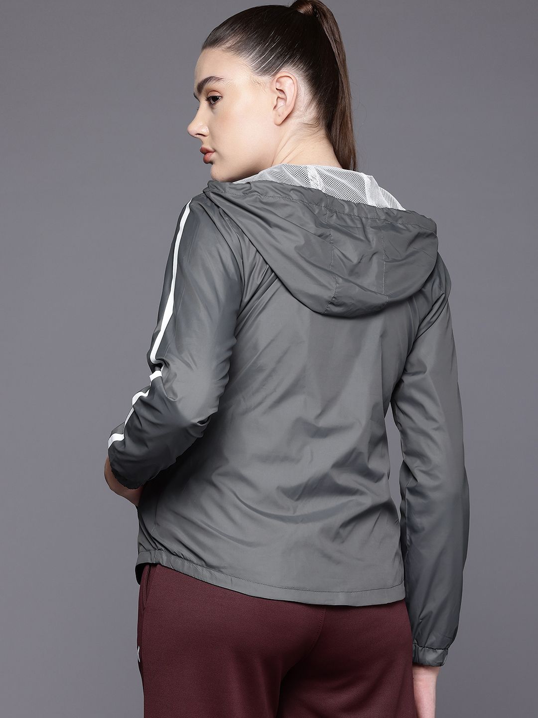 HRX by Hrithik Roshan Rapid-Dry Hooded Training Jacket