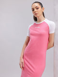 HRX by Hrithik Roshan Printed Raglan Sleeves T-shirt Dress