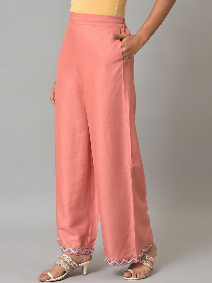 W Women Mid Rise Ethnic Palazzos