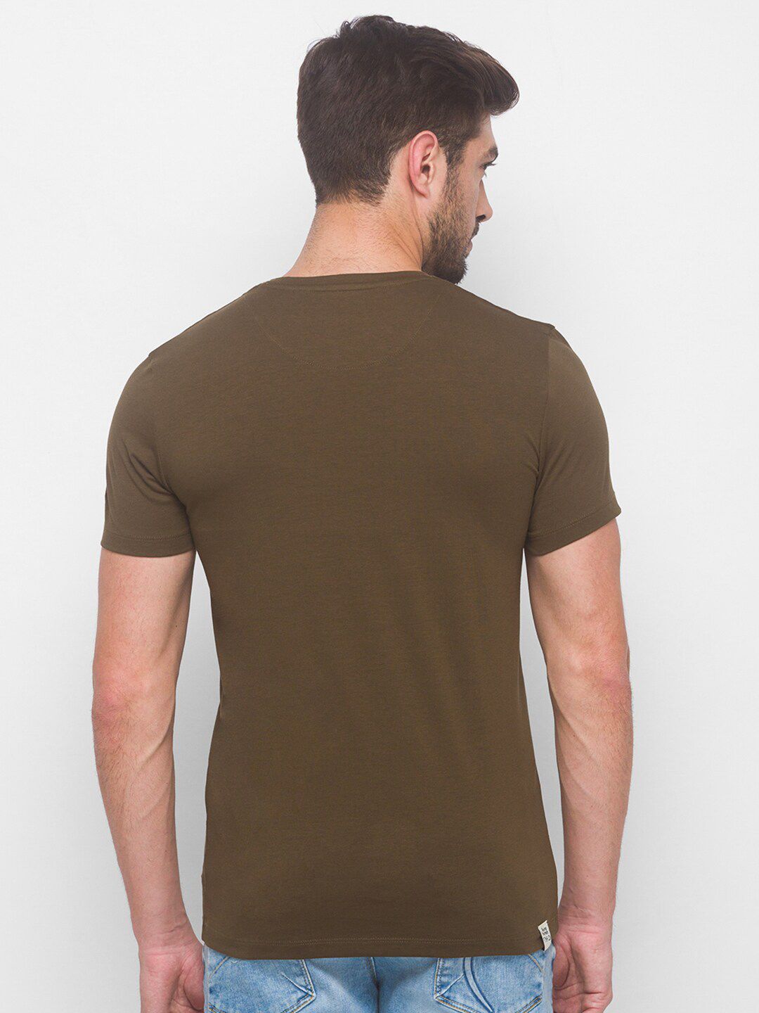 Being Human Men Brown Printed T-shirt