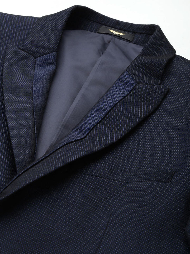 Park Avenue Single Breasted Slim Fit 3-Piece Party Wear Suit